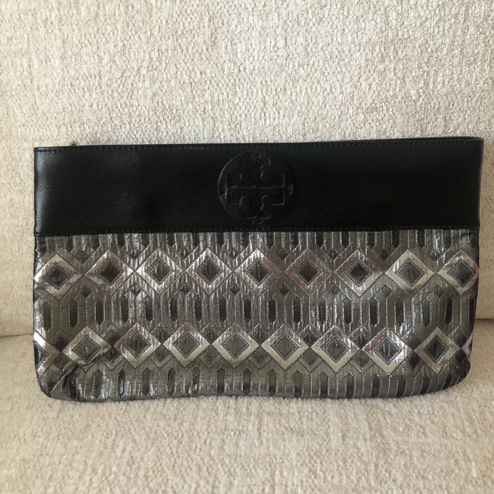 Tory Burch large clutch bag